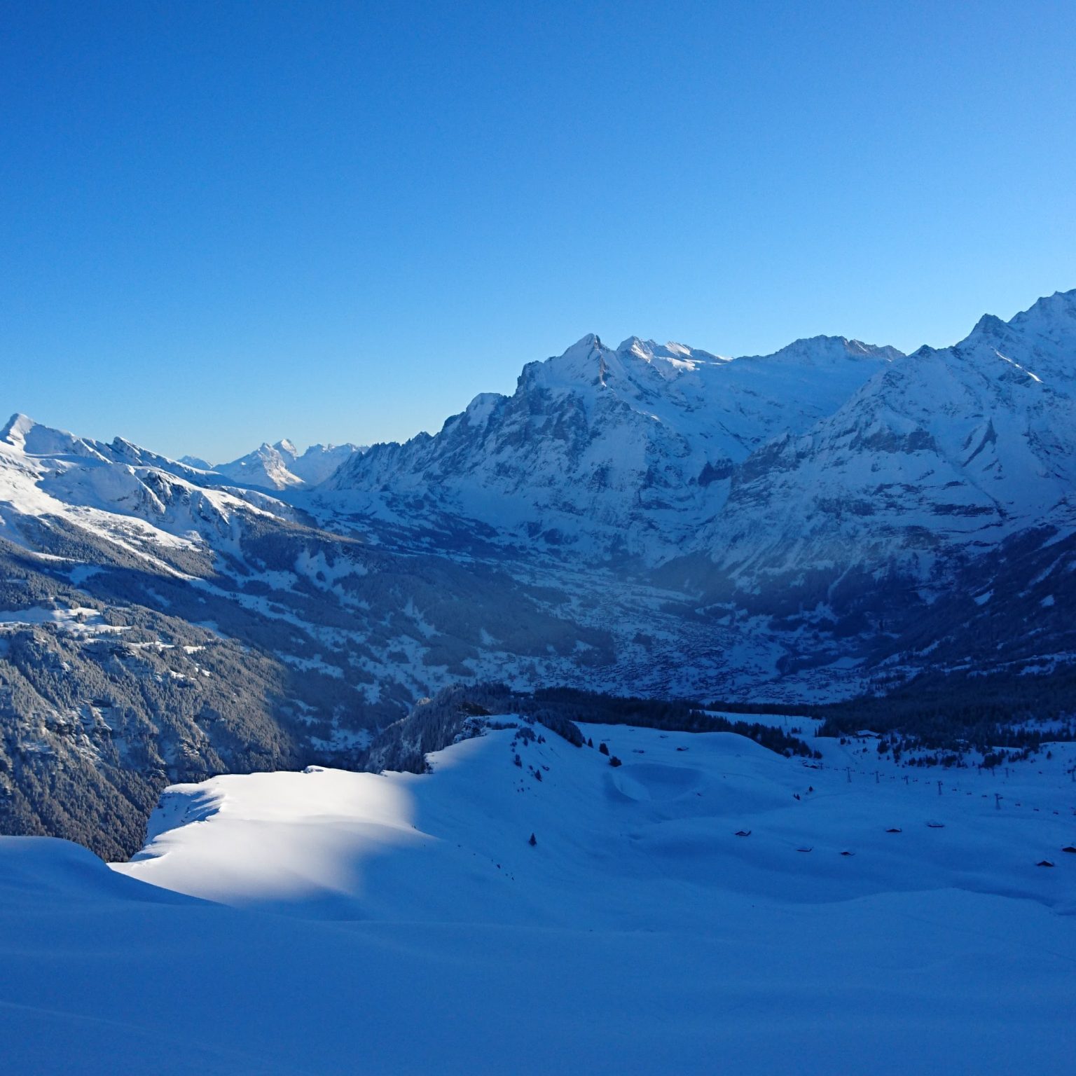 Grindelwald-Winter-Kleine-Scheidegg