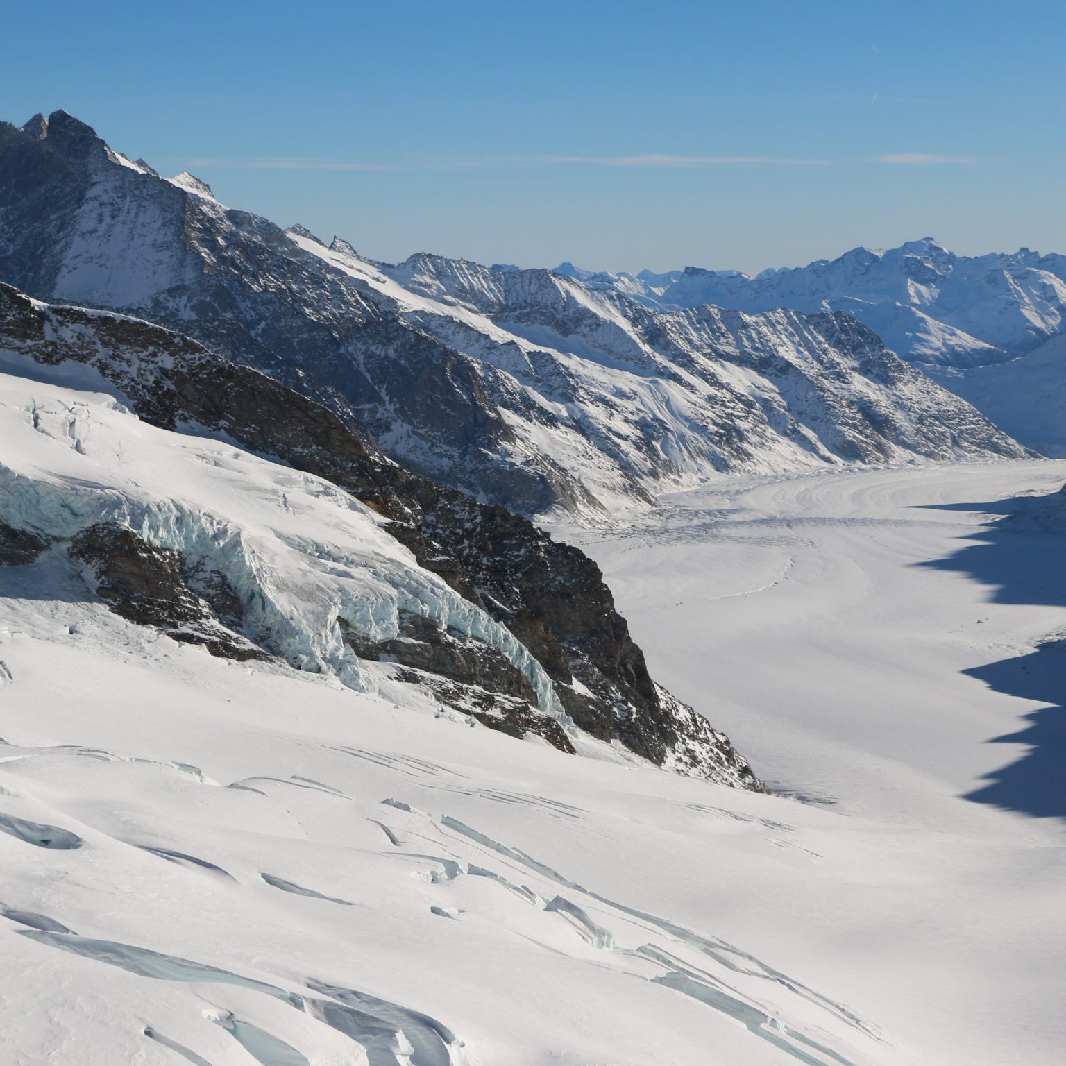 Jungfraujoch-Altesch-Gacier