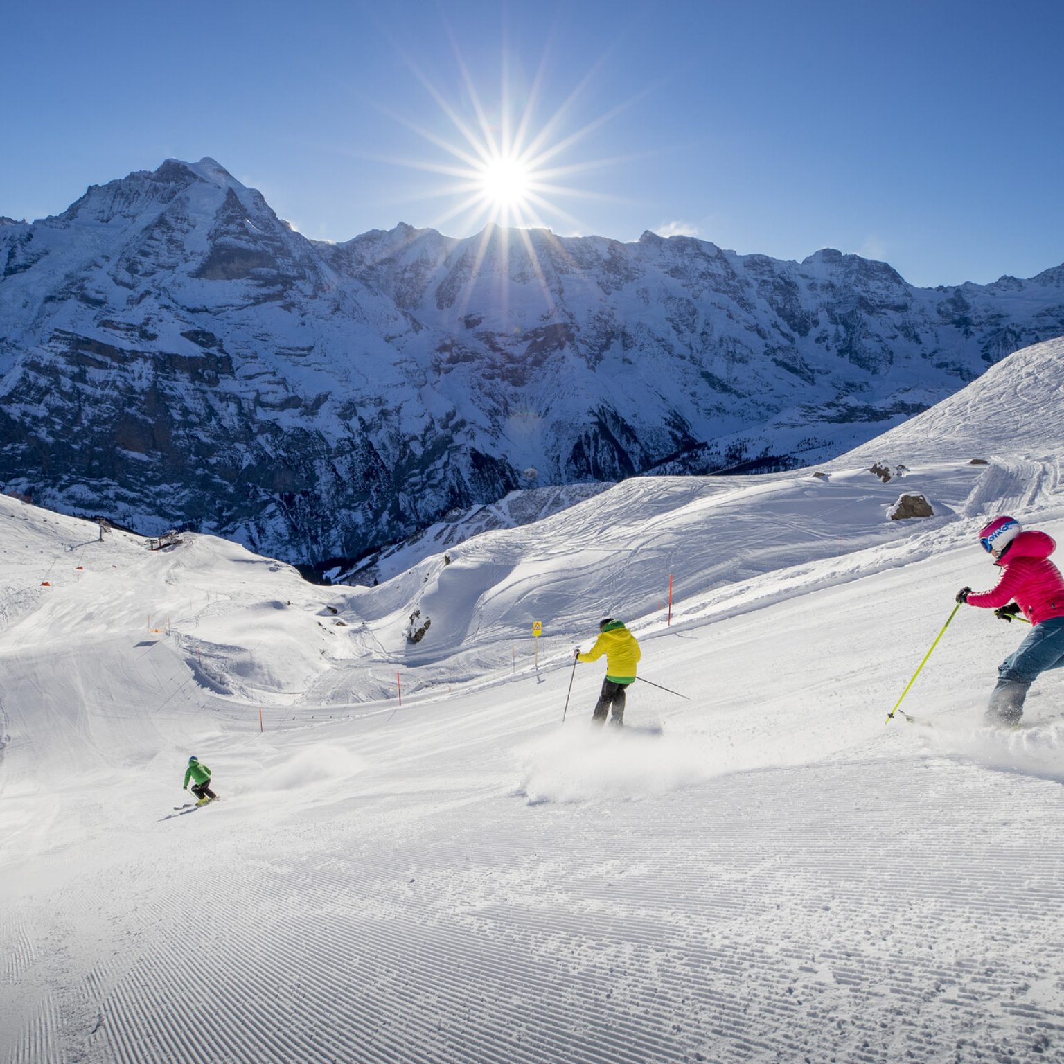 Grindelwald-First-skiing