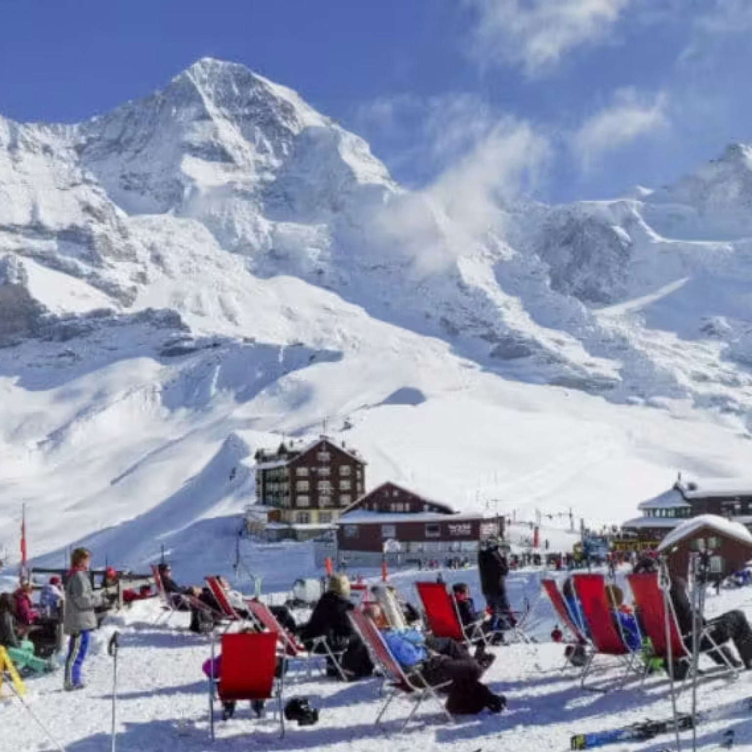 Kleine-Scheidegg-Skiing